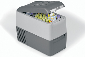 Portable fridge.
